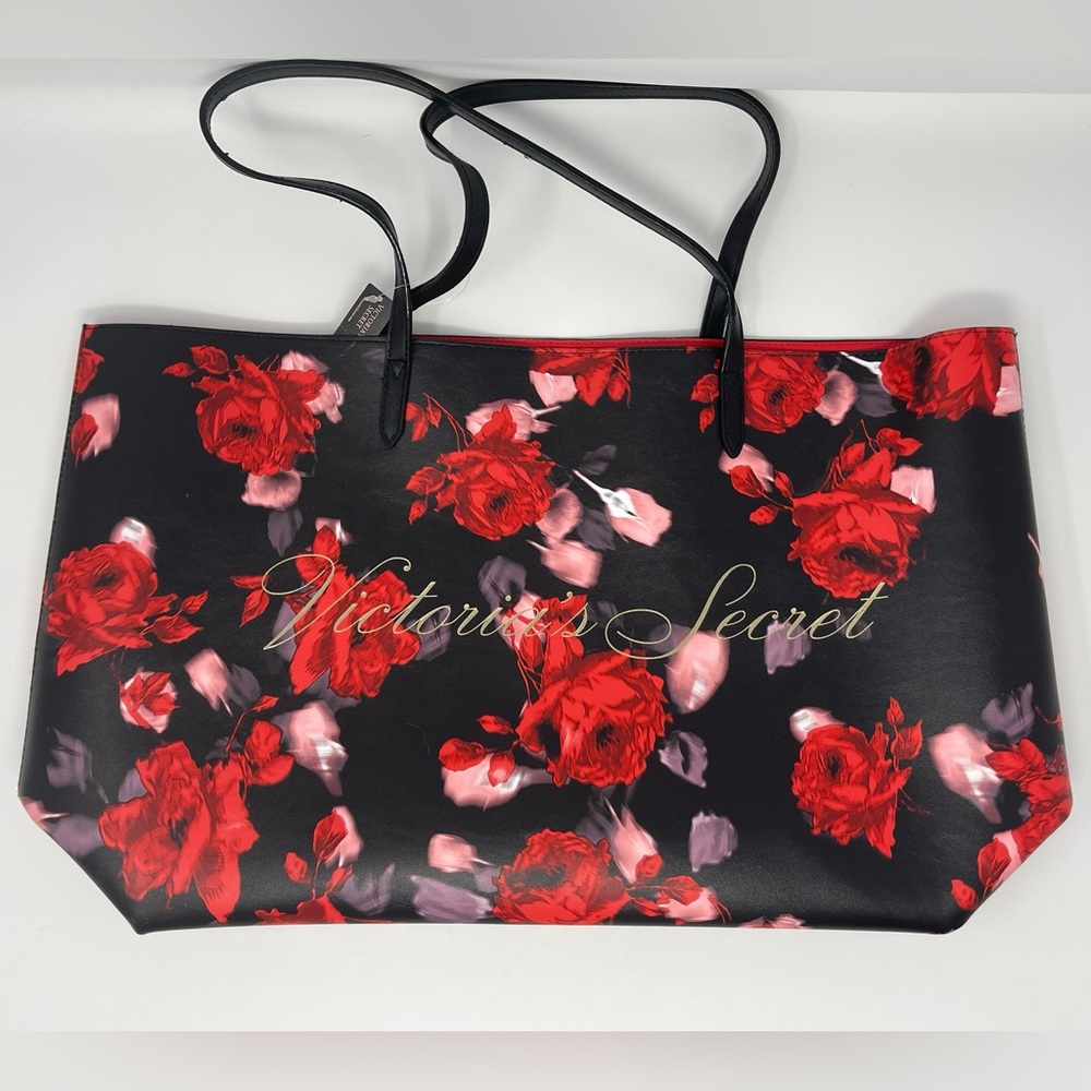 VICTORIA'S SECRET: LIMITED EDITION: FLORAL TOTE BAG NEW